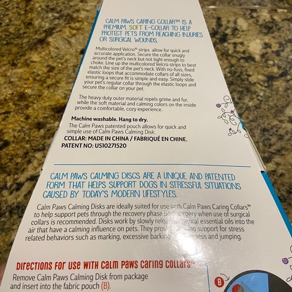 Calm Paws Recovery Caring Dog Collar - Picture 2 of 2